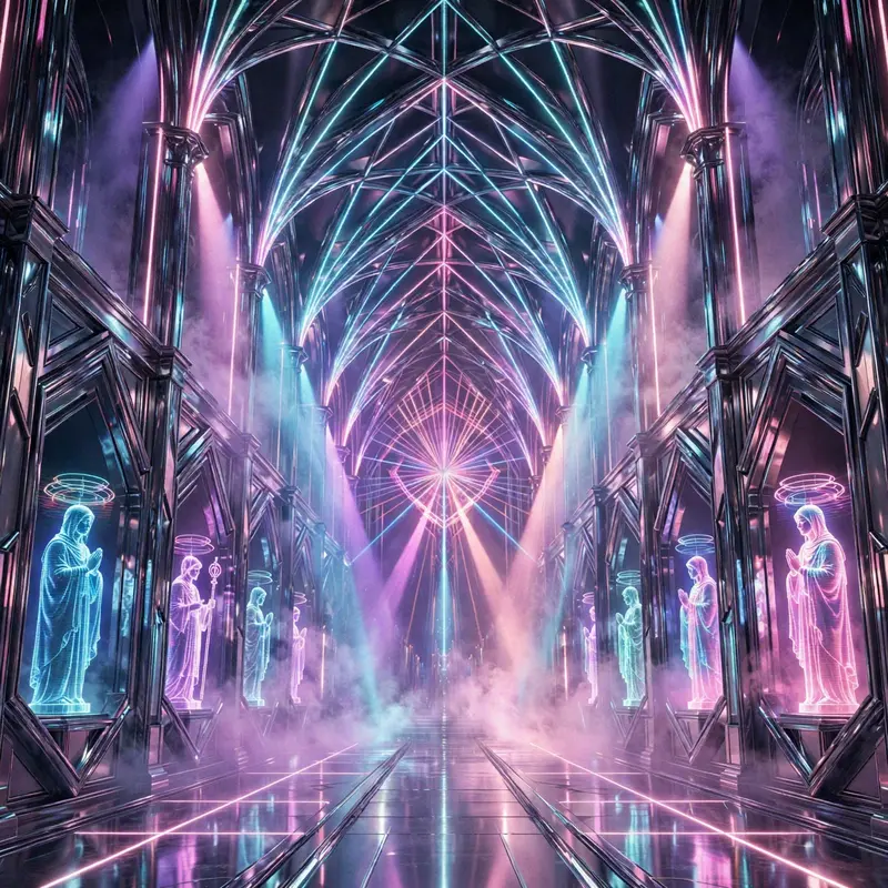 Laser Grid Cathedral