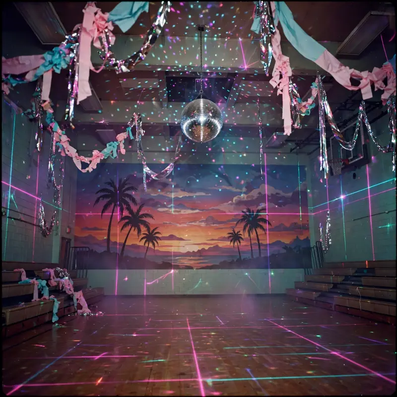 Vaporwave Prom Night