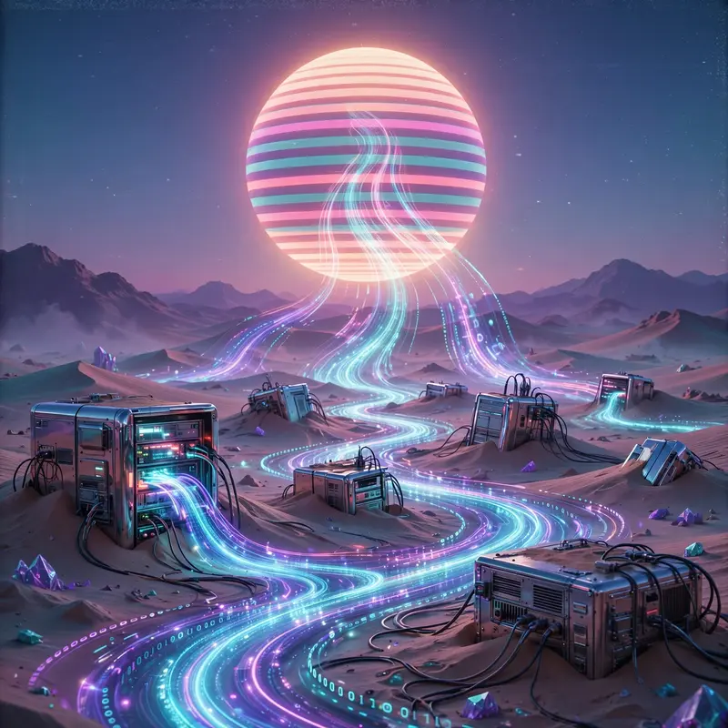 Sunset Data Stream