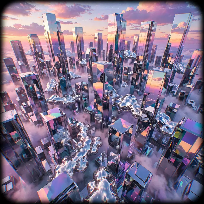 Skyline of Mirrors