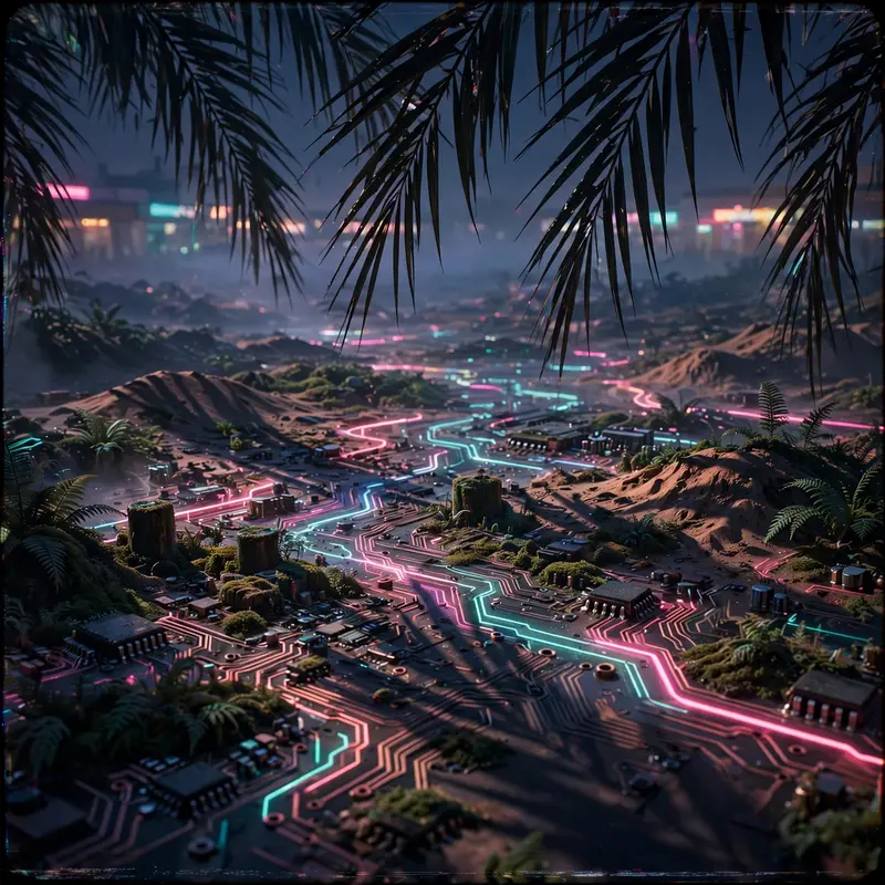 Palm Shadow Circuit