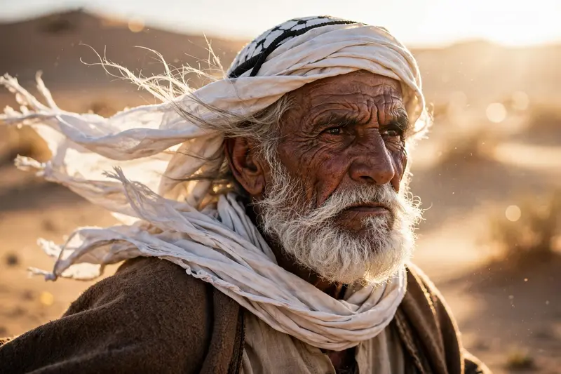 Desert Wind Portrait