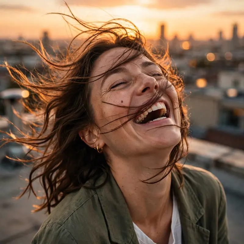 Rooftop Wind Laughter