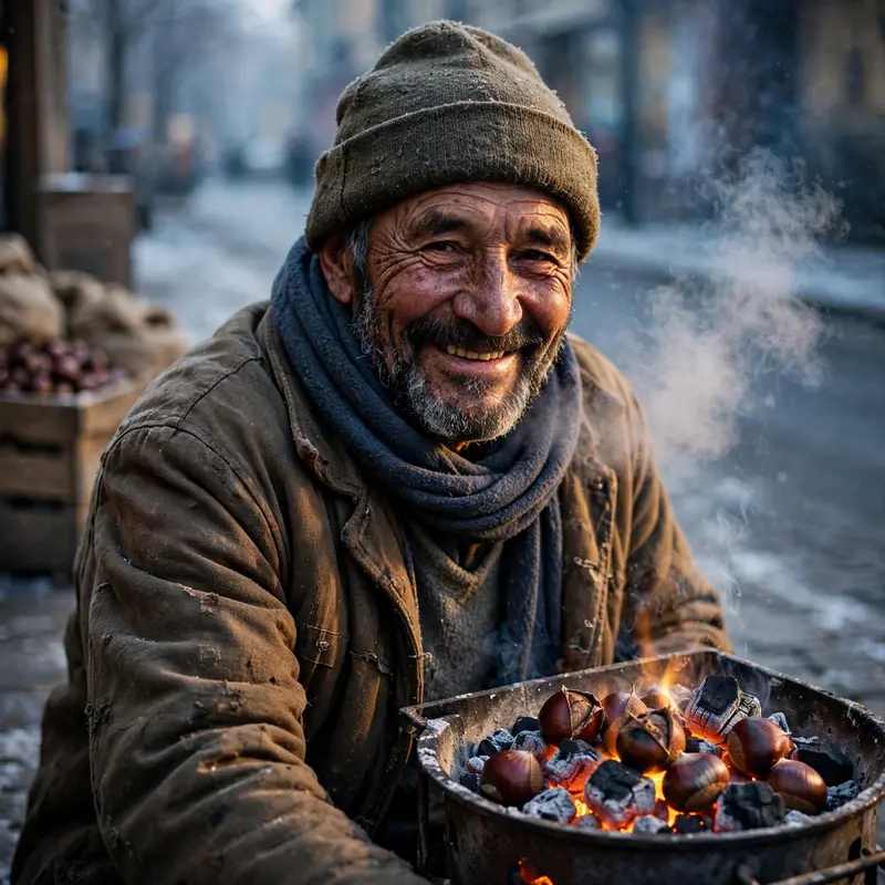 Street Vendor Warmth