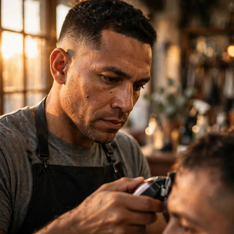 Barbershop Gold Hour