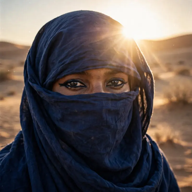 Desert Rose Portrait