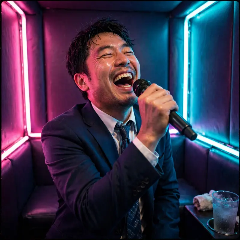 Neon Karaoke Night