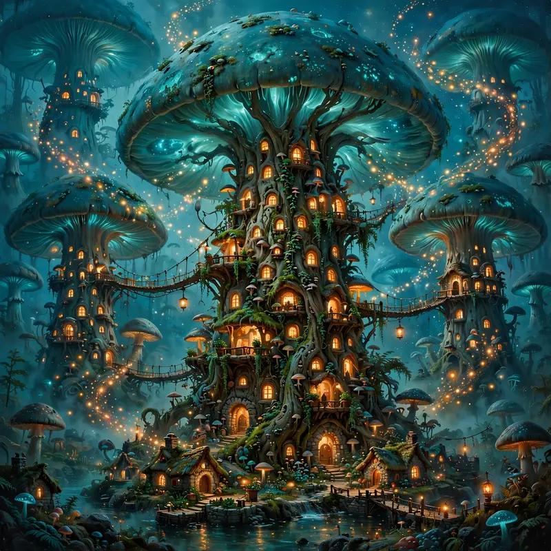 Mushroom Forest Kingdom