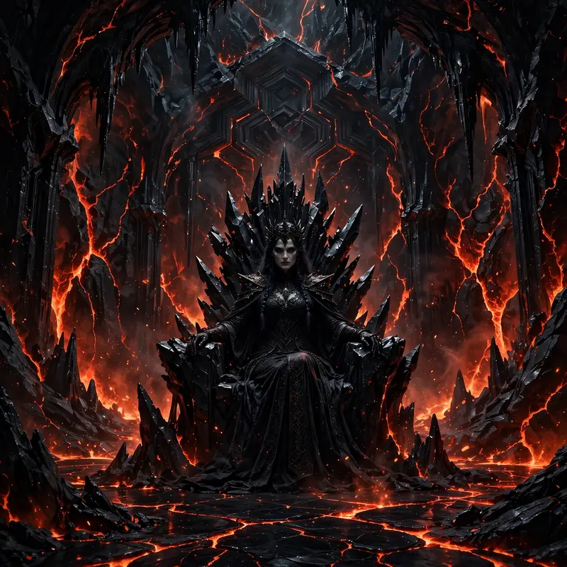Obsidian Throne Room