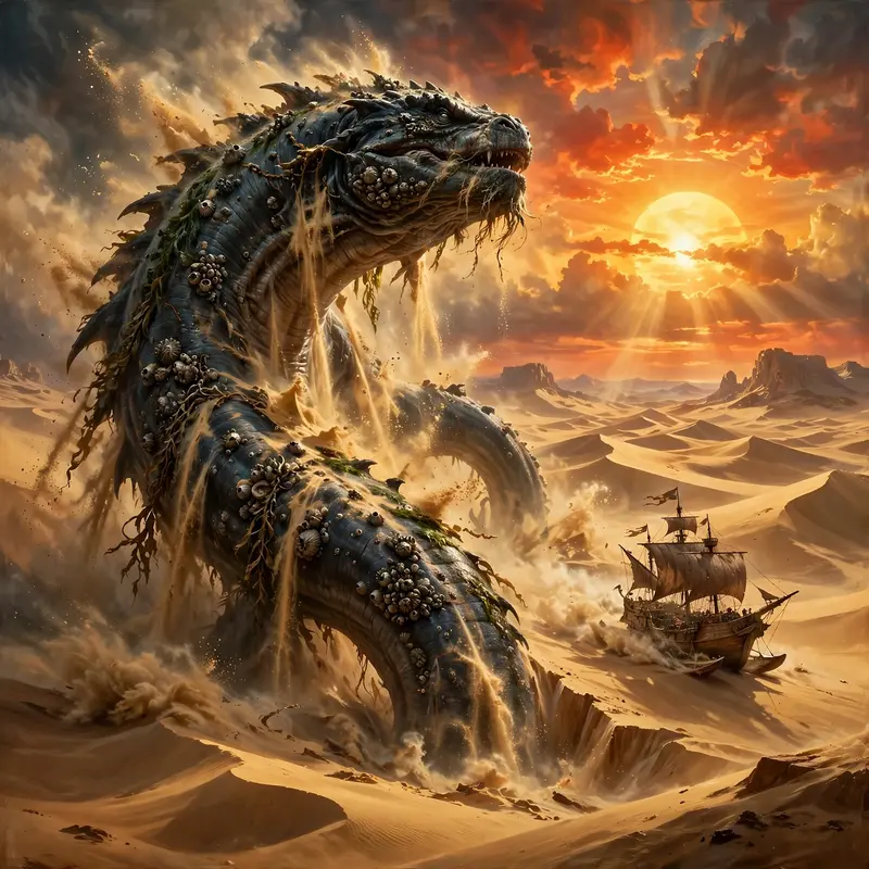 Sandsea Leviathan Wake