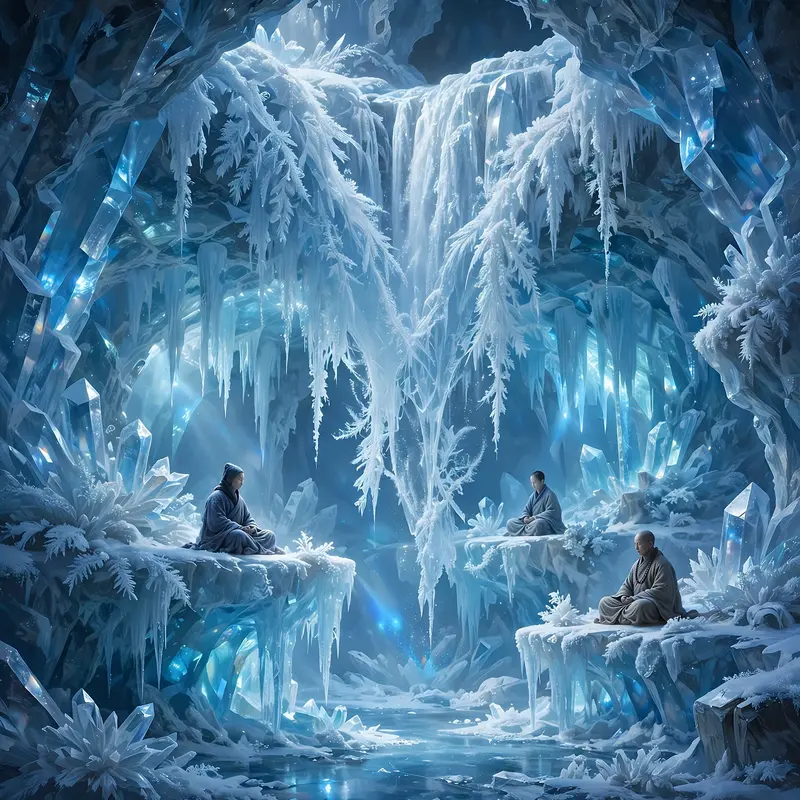 Frozen Waterfall Sanctuary