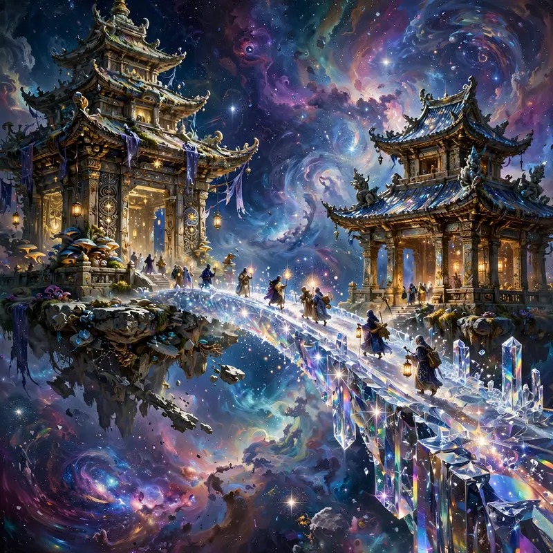 Celestial Bridge Crossing