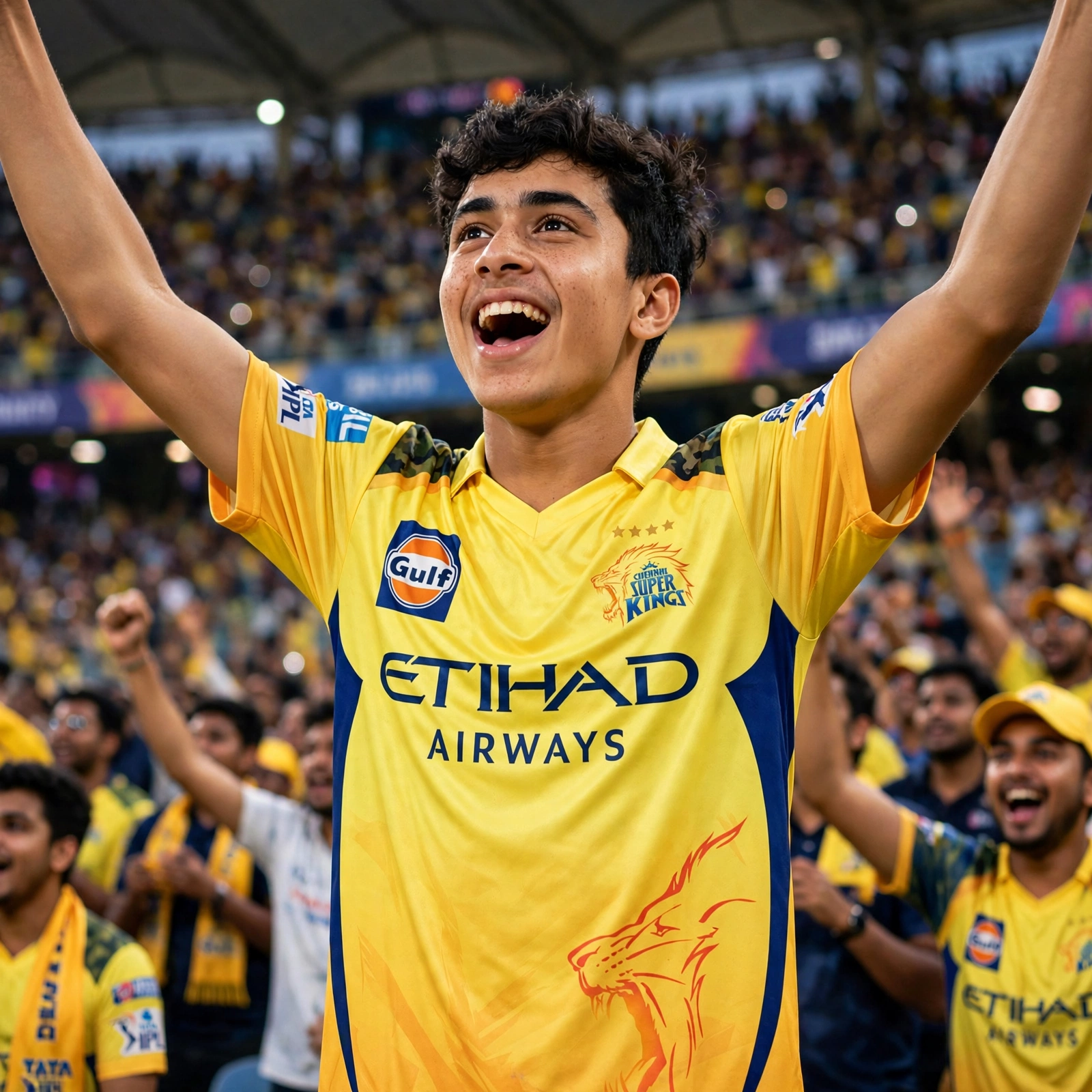3D CSK Stadium Fan Portrait