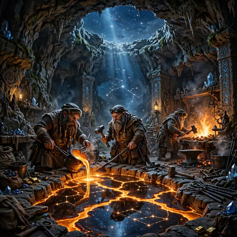 Starlit Dwarven Forge