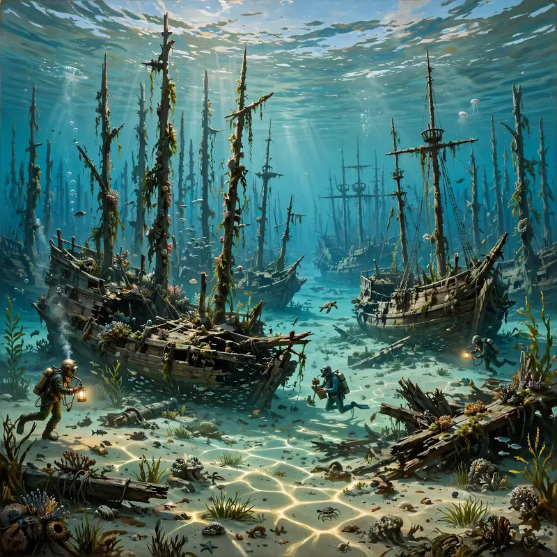 Sunken Ship Graveyard