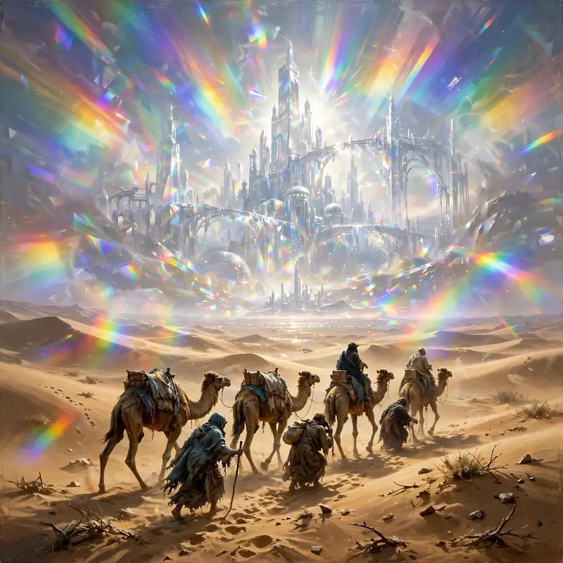 Prismatic Desert Mirage