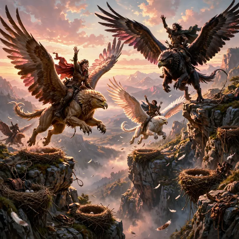 Griffin Aerie Dawn
