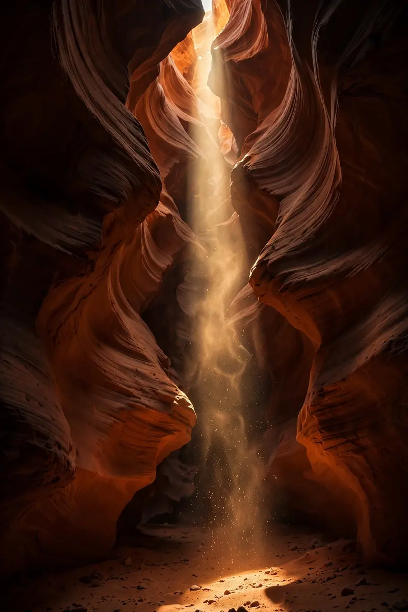 Canyon Light Beam