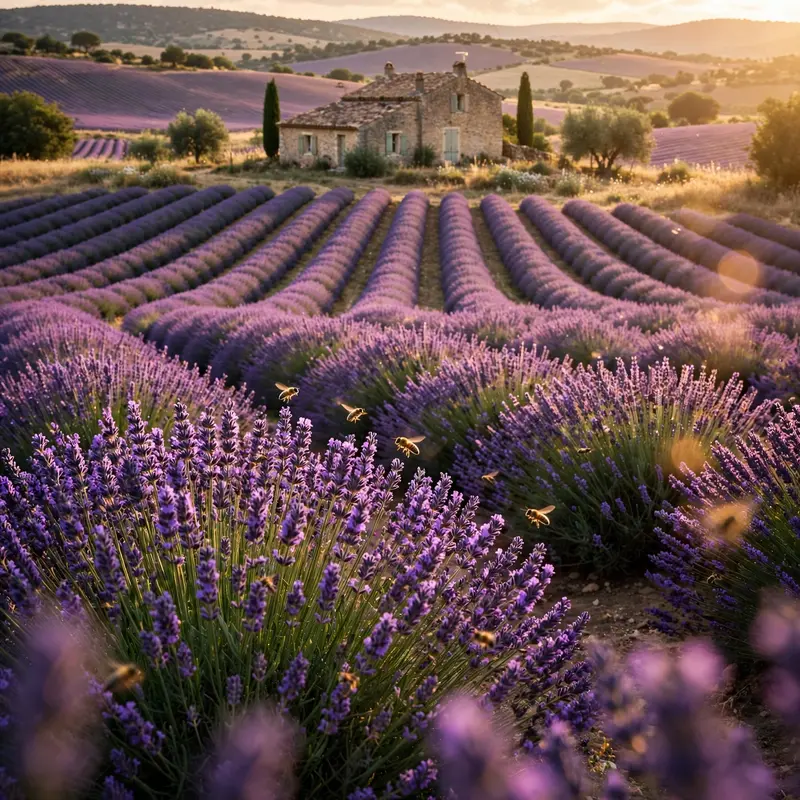 Lavender Field Daze