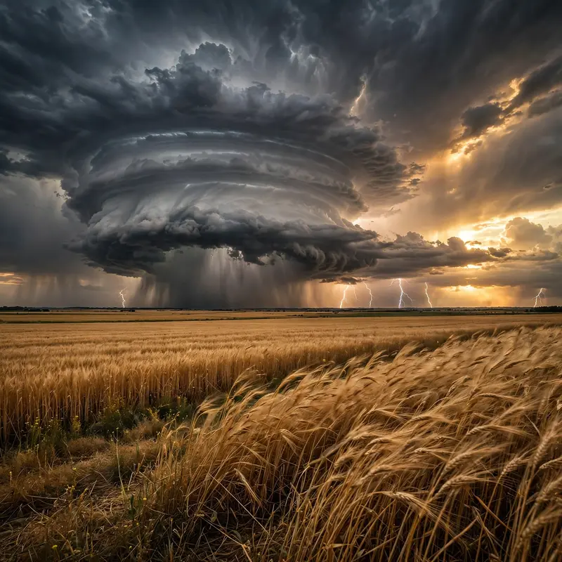 Storm Over Prairie