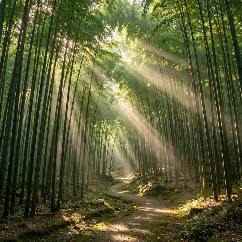 Bamboo Whisper Grove