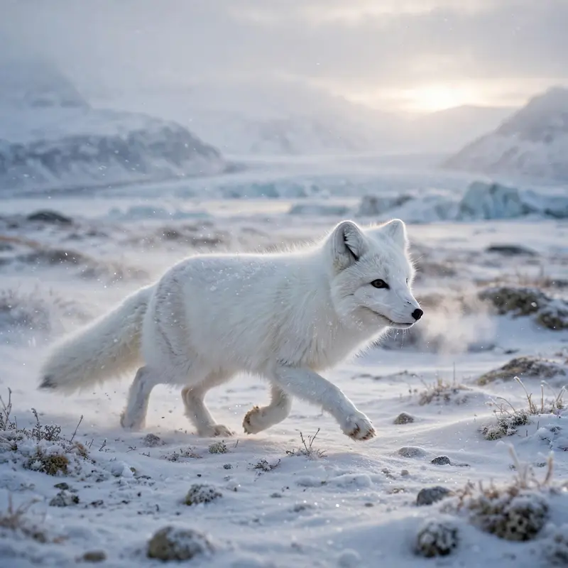 Arctic Fox Tundra