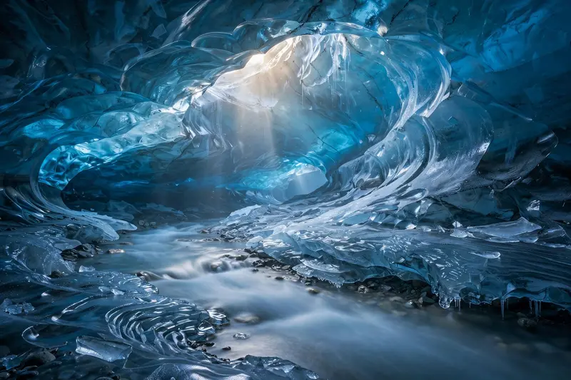 Glacier Cave Glow