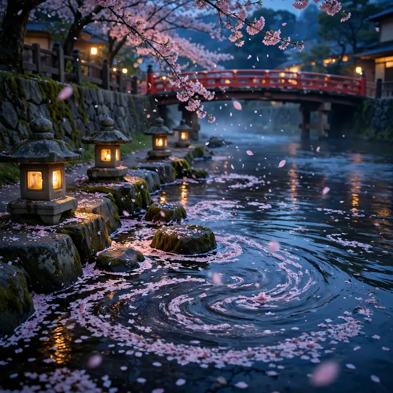 Sakura River Drift