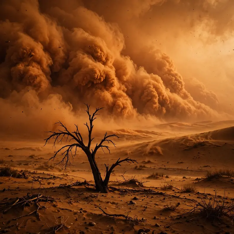 Sandstorm Wall