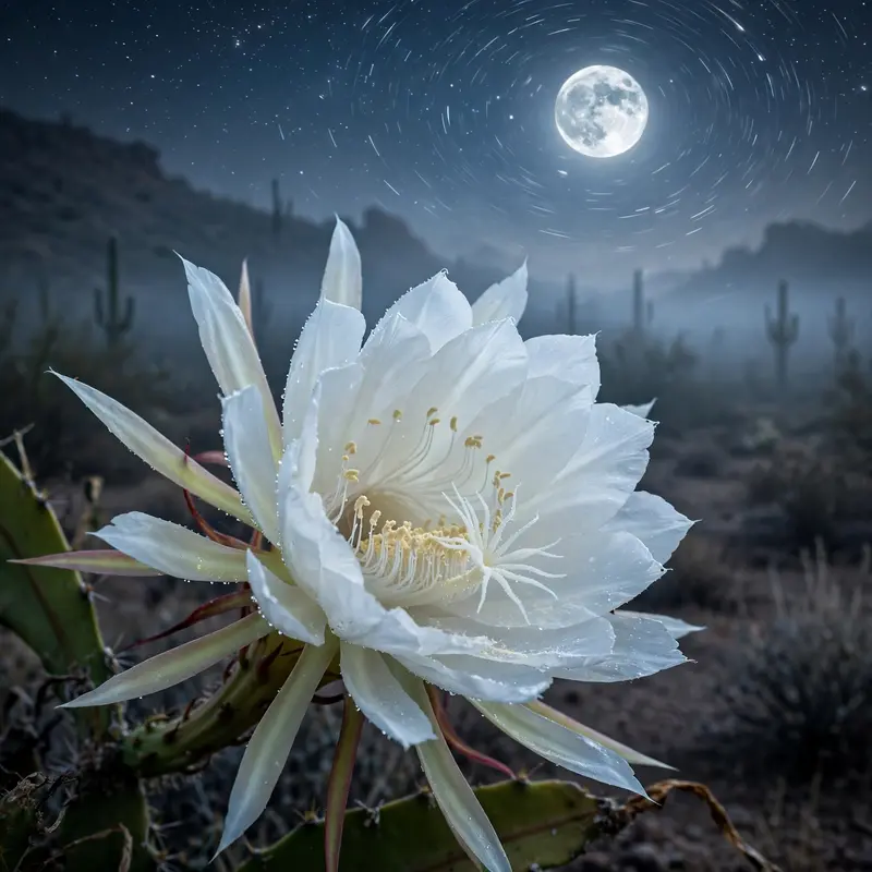 Night Bloom Desert