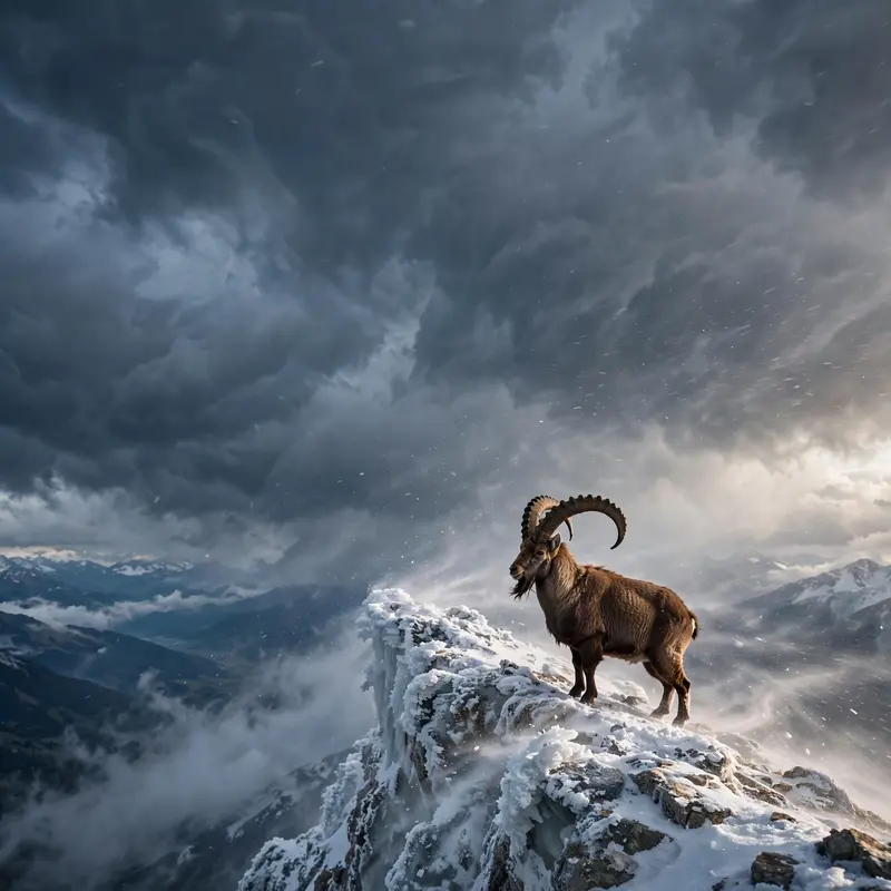 Alpine Ibex Ridge