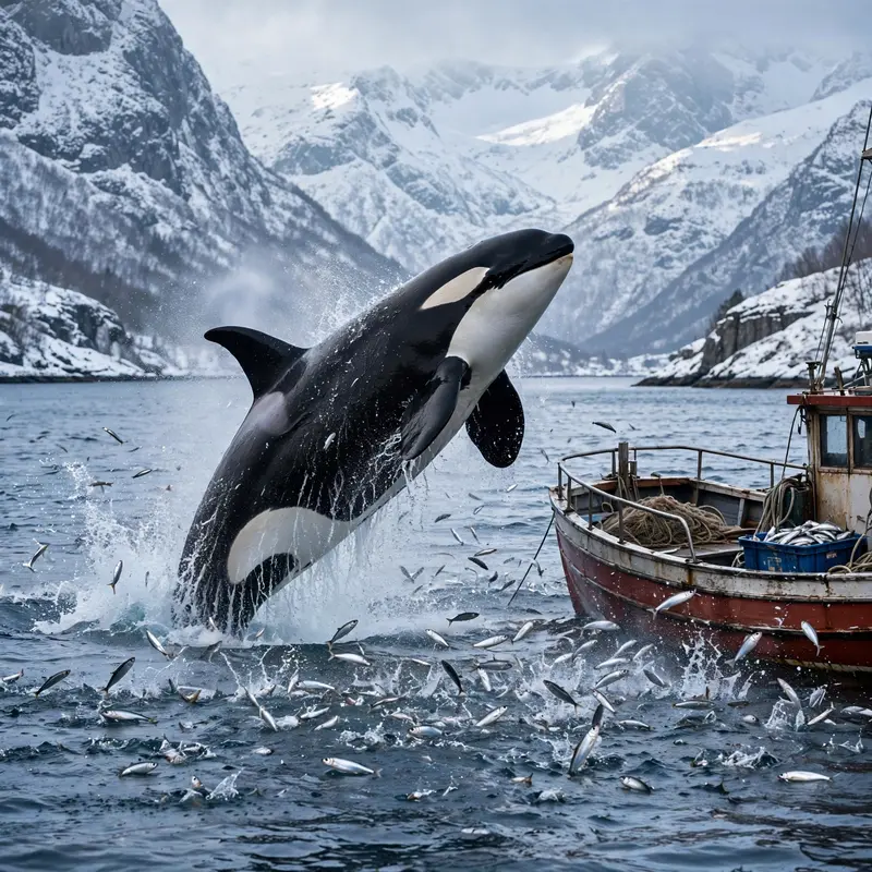 Orca Fjord Hunt