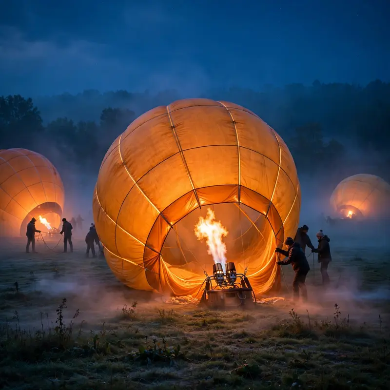 Sunrise Balloon Glow