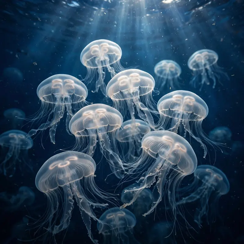 Jellyfish Bloom Drift