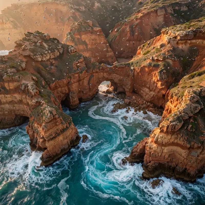 Terracotta Cliffs Coast