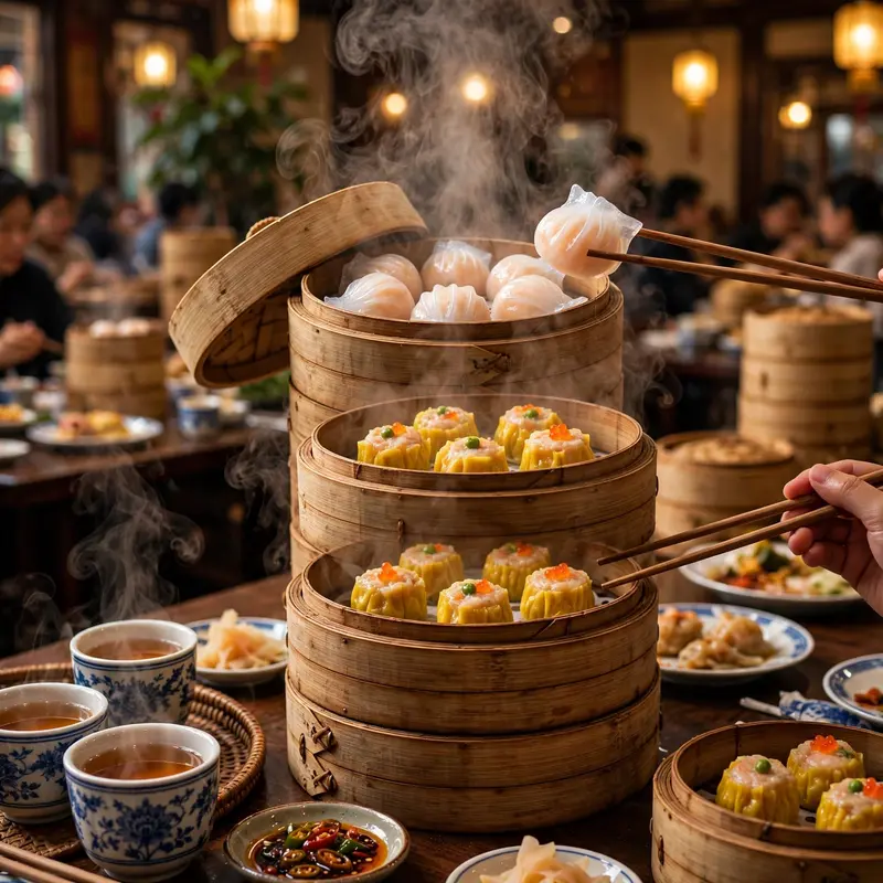 Dim Sum Steamer Stack