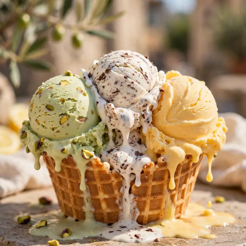Gelato Scoop Swirl