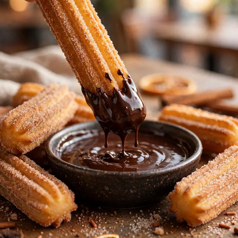 Churro Chocolate Dip