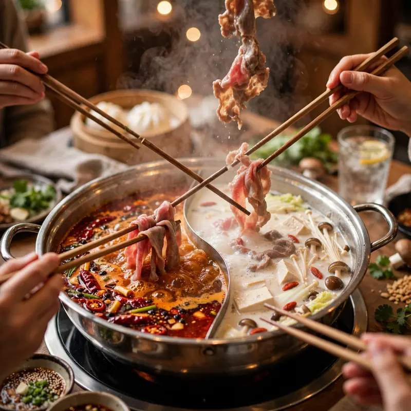 Hot Pot Broth Swirl