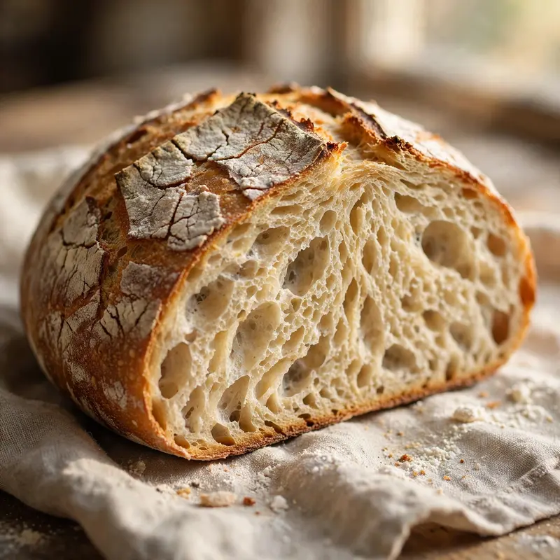 Sourdough Crumb Reveal