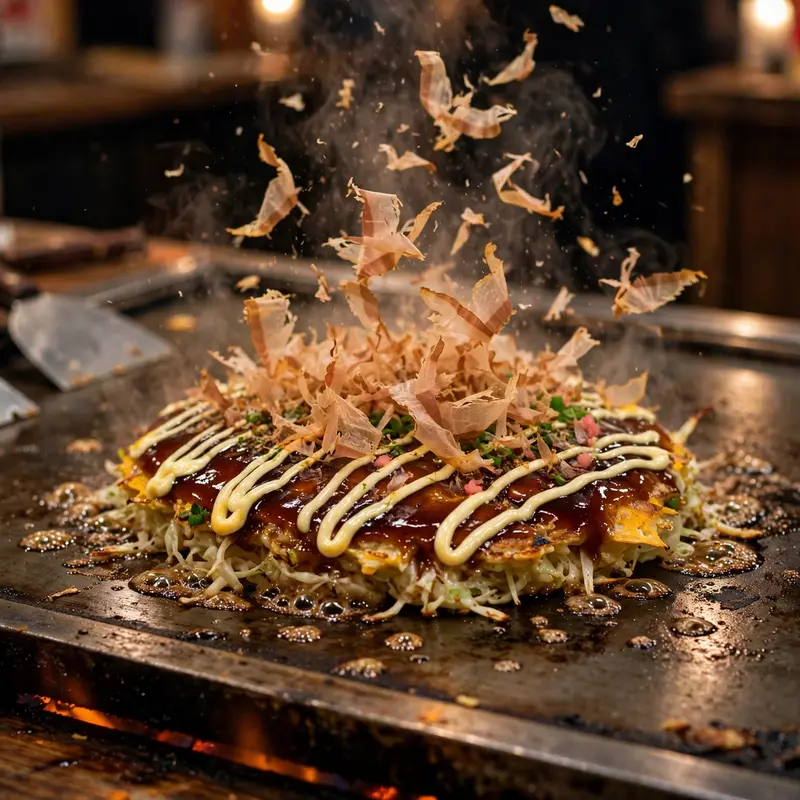 Okonomiyaki Sizzle
