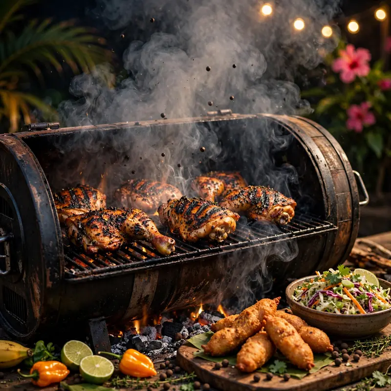 Jerk Chicken Char