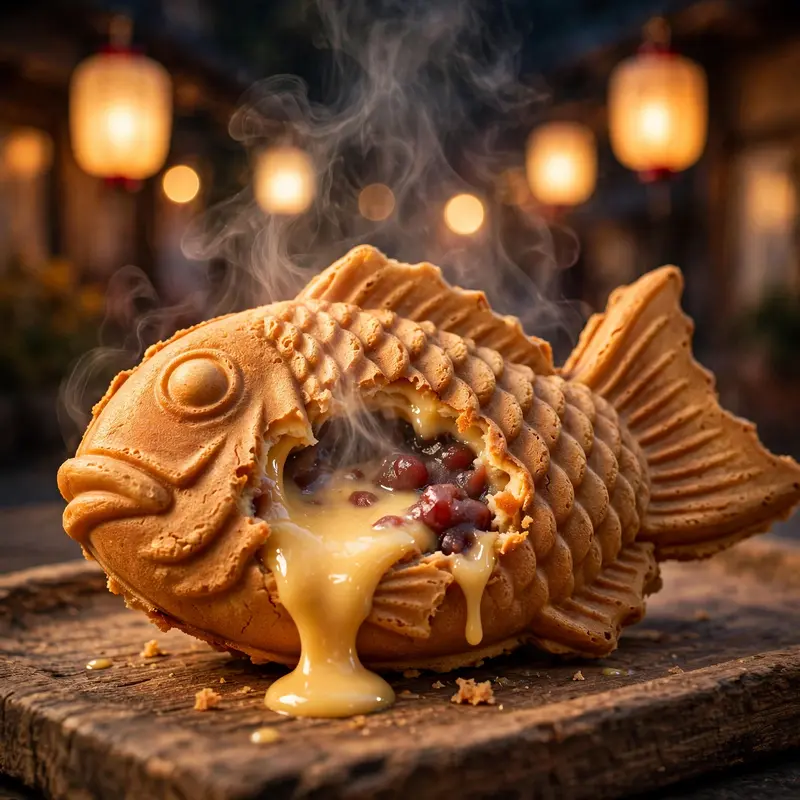 Taiyaki Custard Bite