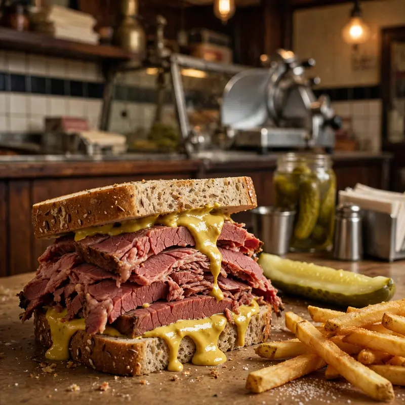 Pastrami Stack Deli