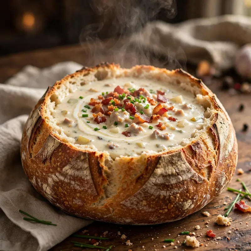 Clam Chowder Bread