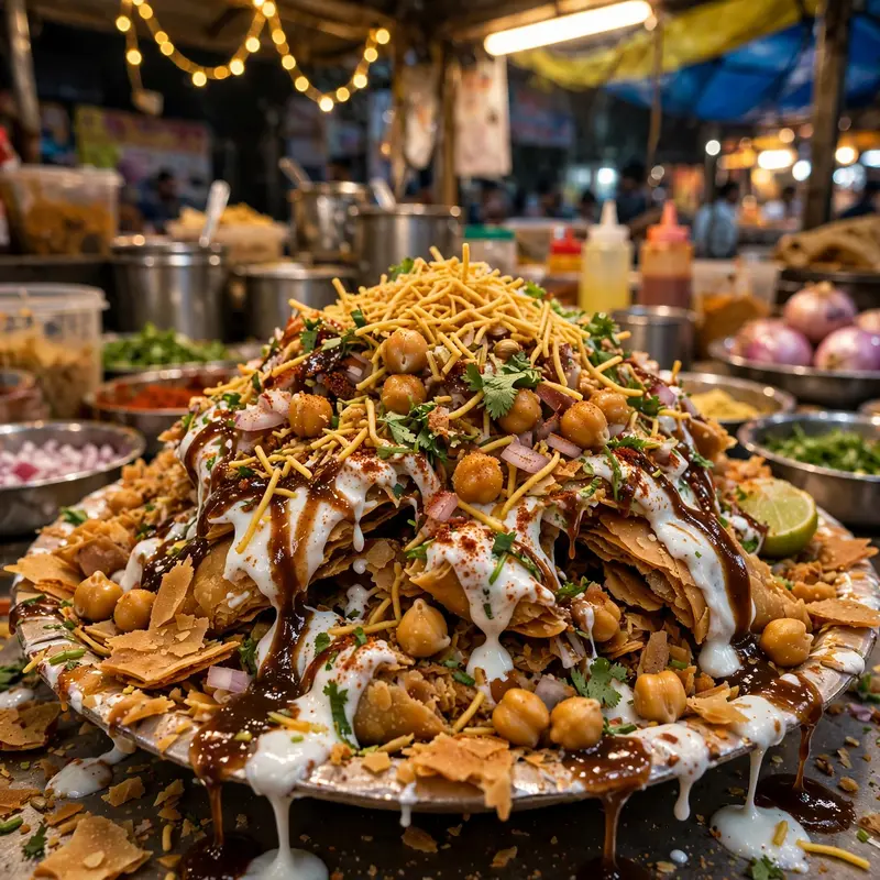 Samosa Chaat Chaos