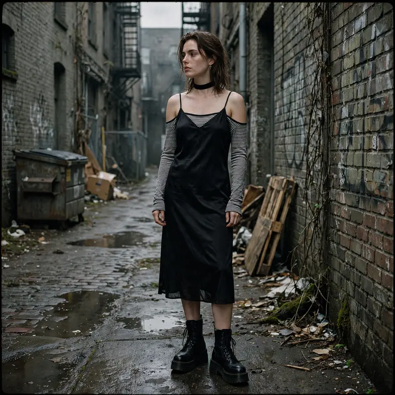 Slip Dress Grunge