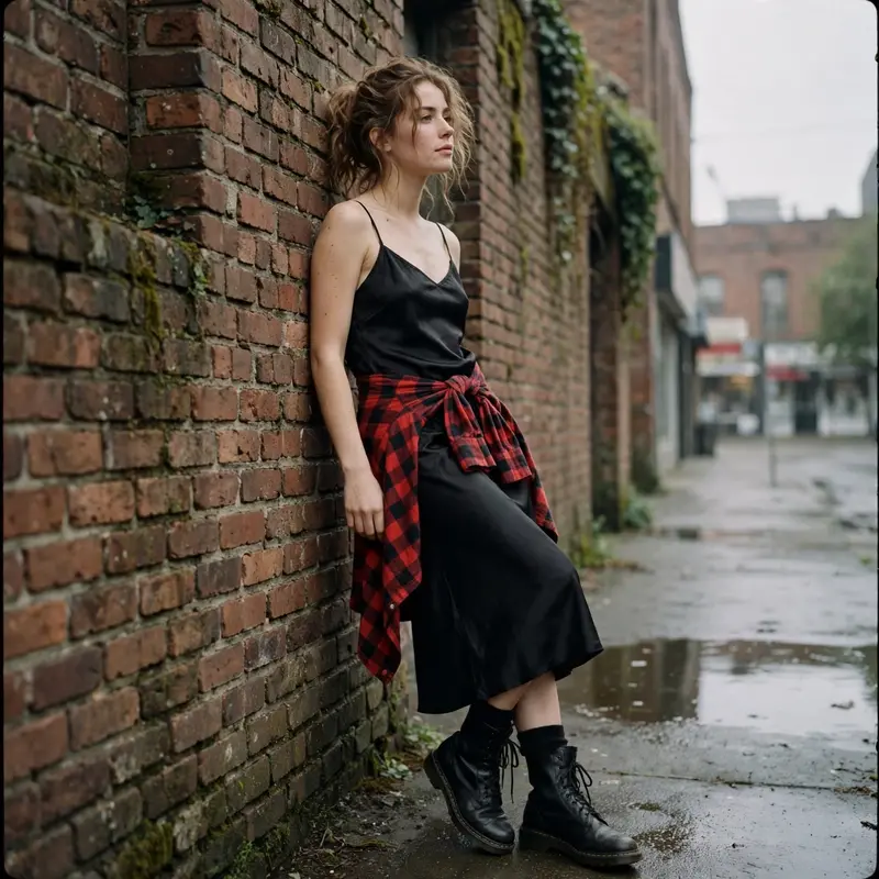 Flannel Around Waist