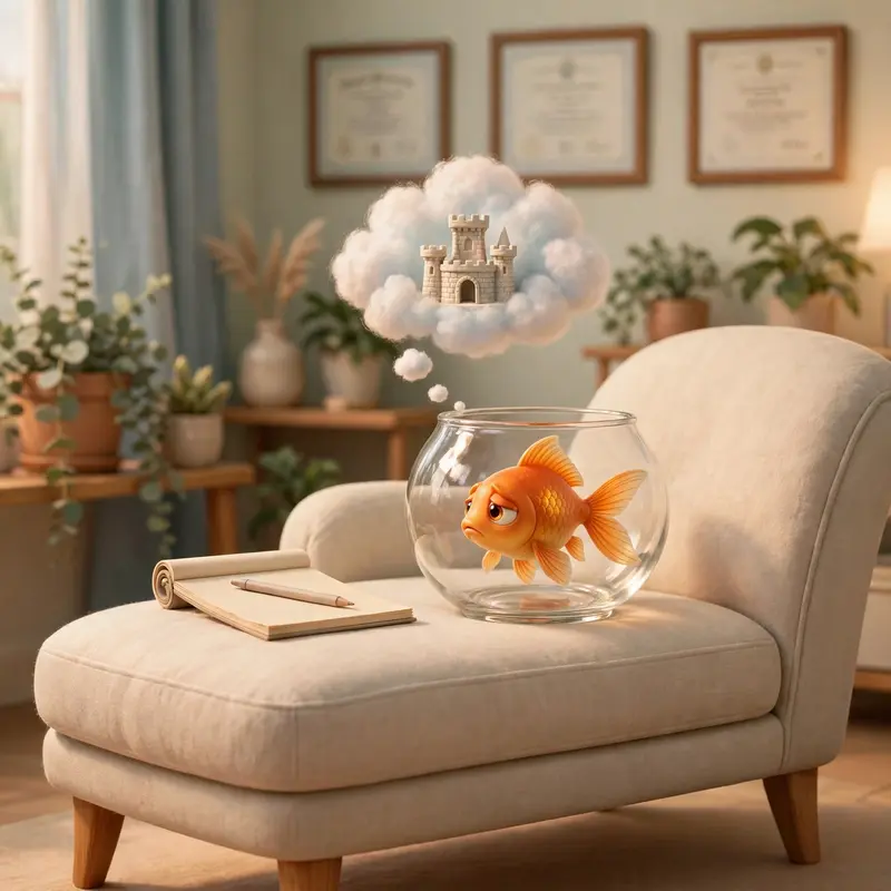 Goldfish Therapy Session