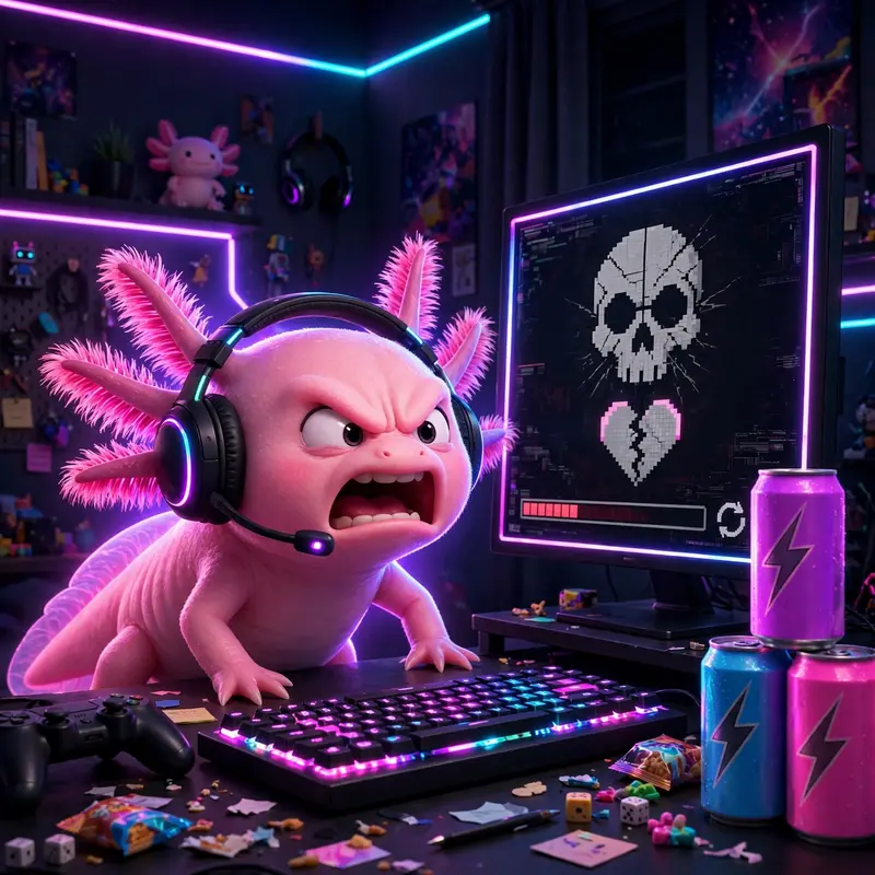 Axolotl Game Streamer